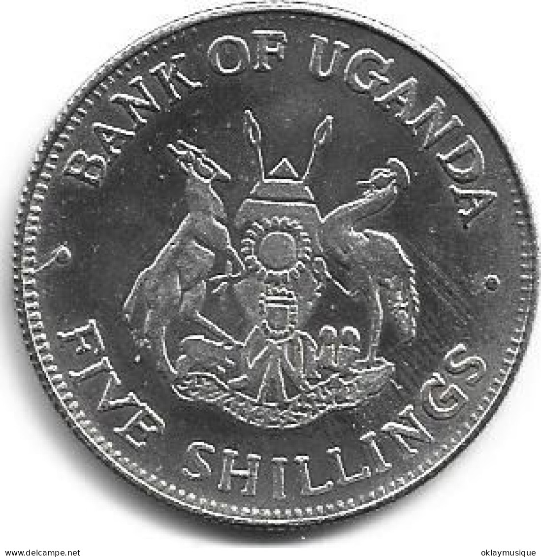 Ouganda 5 Shillings 1086 - Oeganda