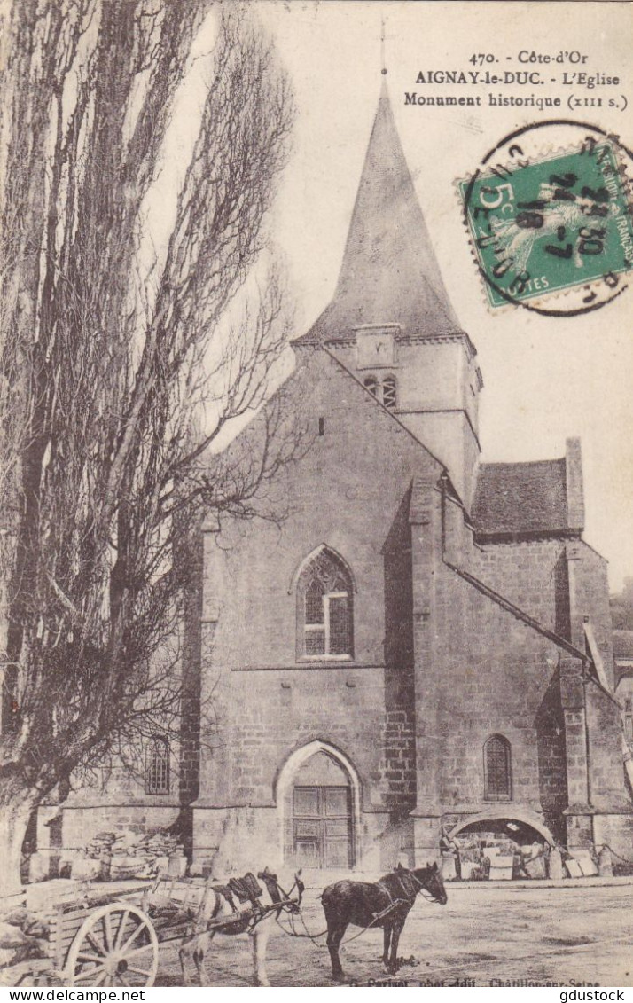 Côte-d'Or - Aignay-le-Duc - L'Eglise - Monument Historique (XIIIe S.) - Aignay Le Duc