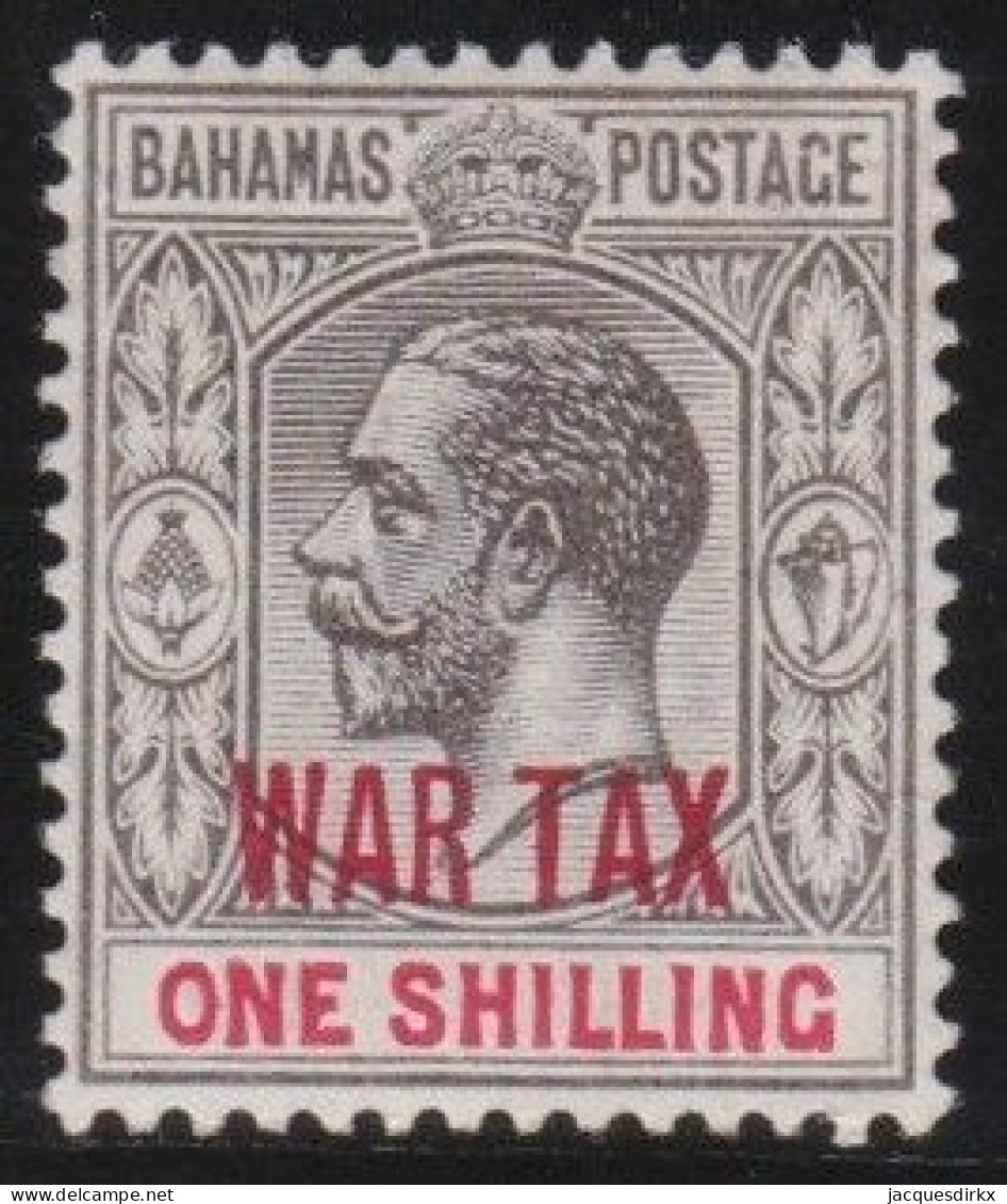 Bahamas    .  SG   .   99   .   Perf. 14  . Mult Crown  CA   .    *      .  Mint- Hinged - 1859-1963 Colonie Britannique