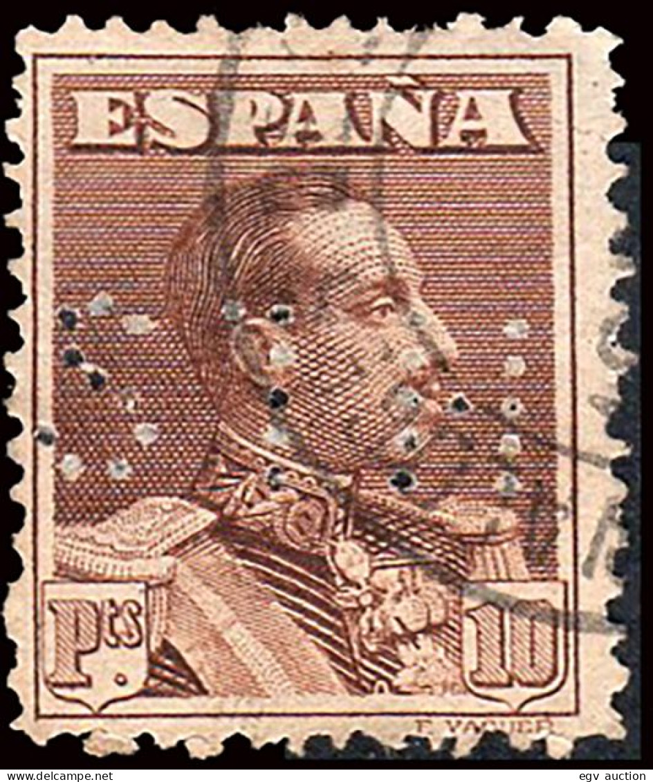 Barcelona - Perforado - Edi O 323 - "STH" (Banco) - Usados