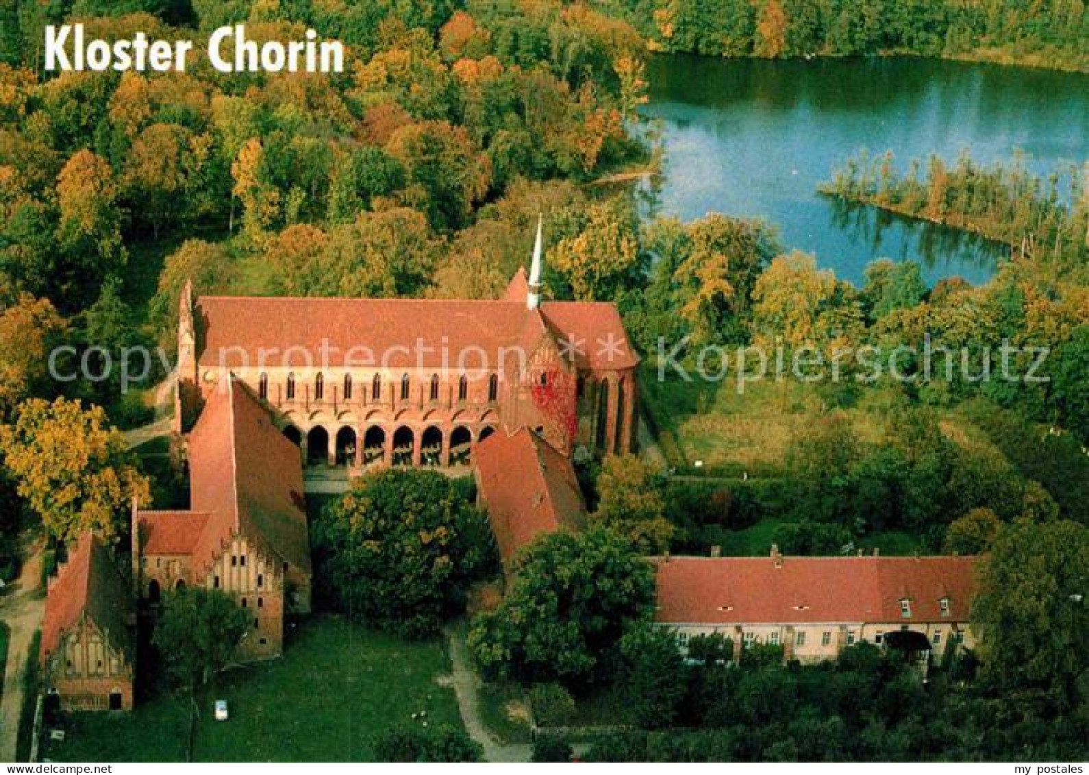 72845399 Chorin Fliegeraufnahme Kloster  Chorin - Chorin