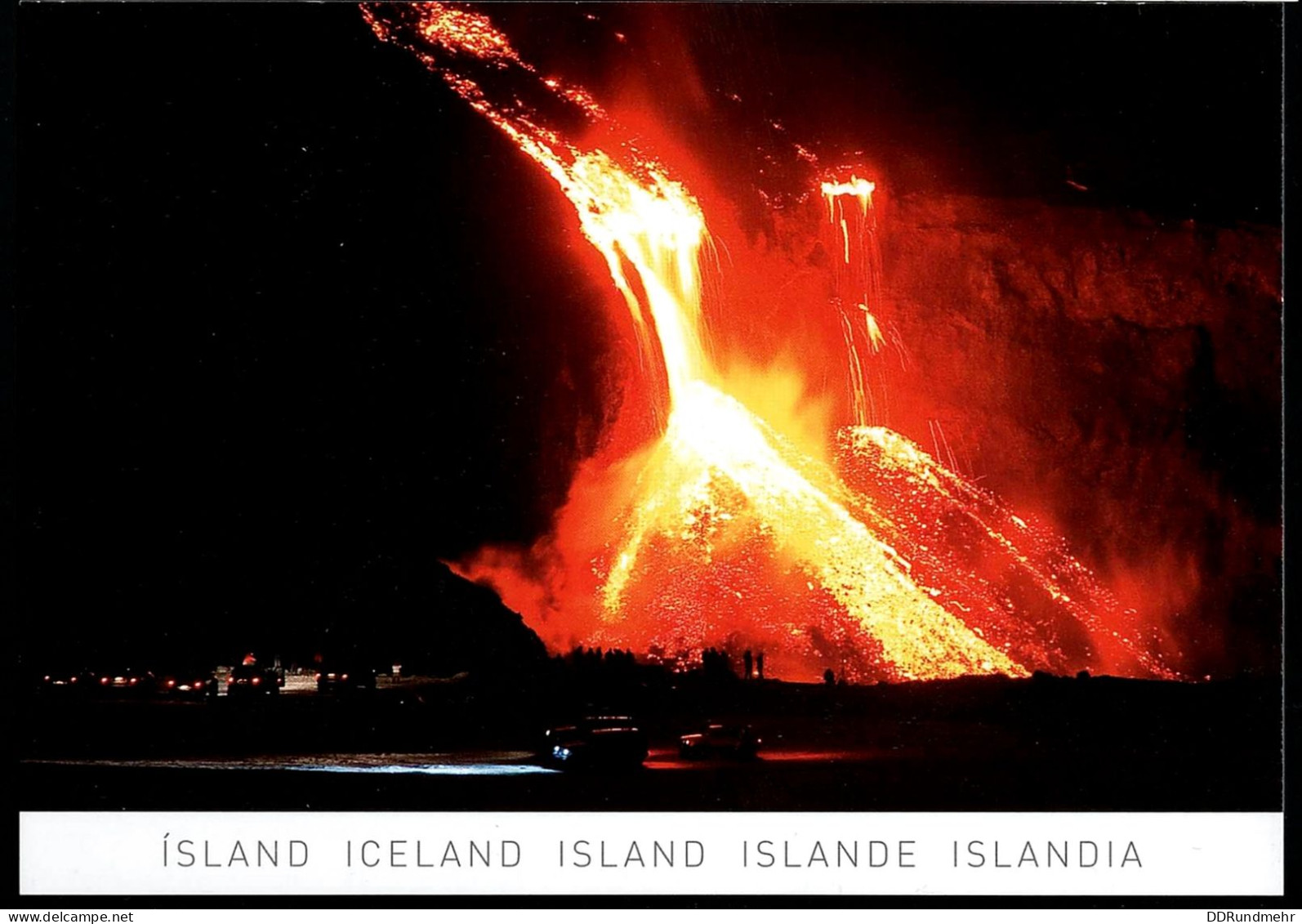 2009 Volcano Ti Levropu  Look For Scan Unused - Islande