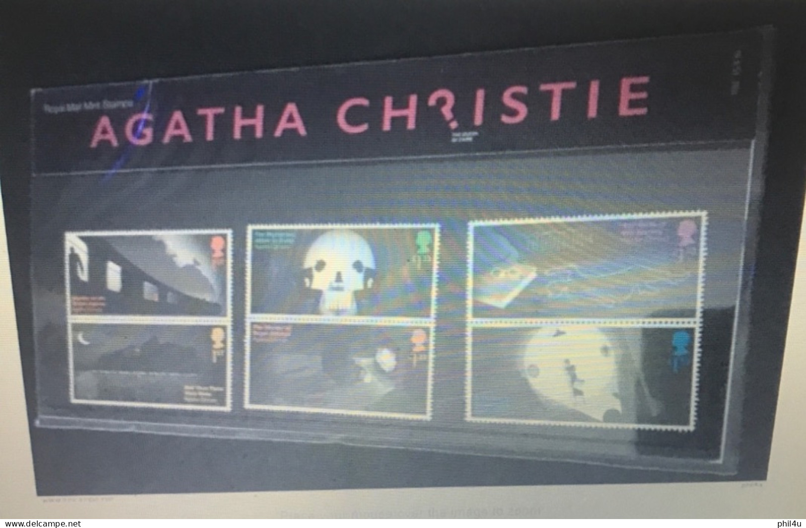 2016 GB Agatha Christie Presentation Pack Popular - Presentation Packs