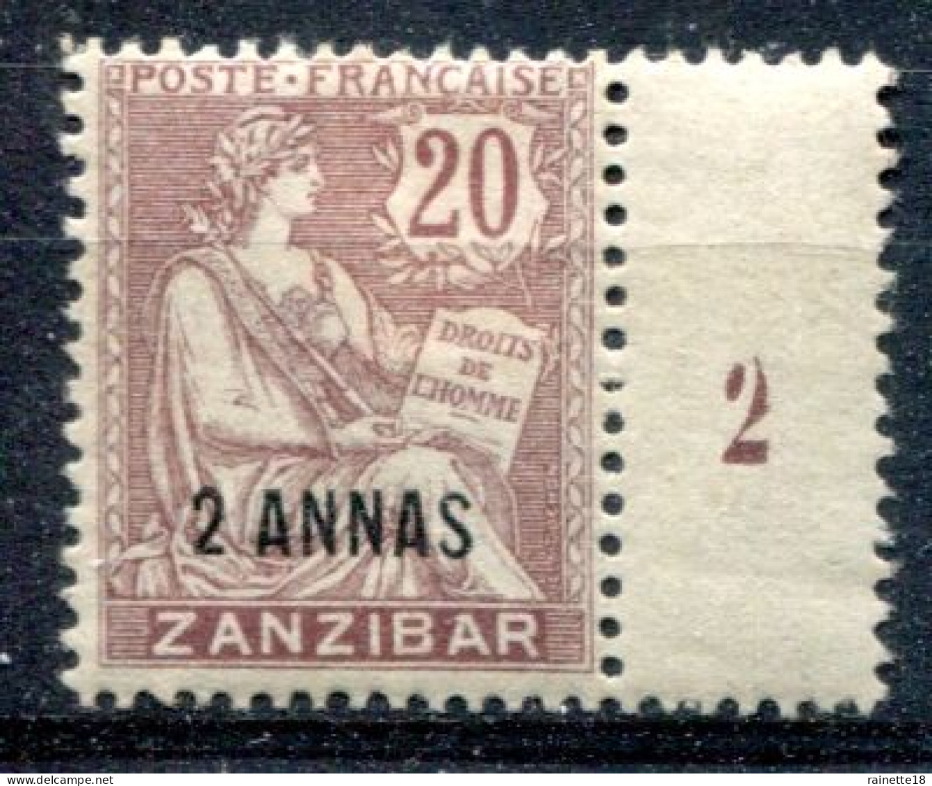 Zanzibar       50 * - Ongebruikt