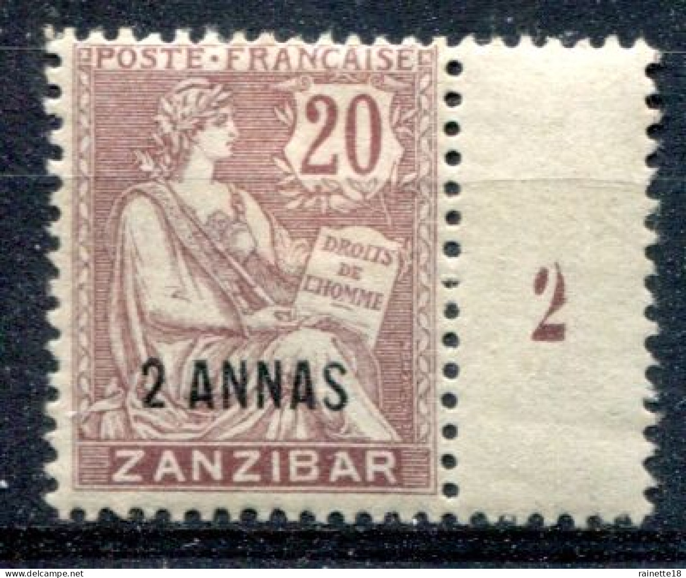 Zanzibar       50 * - Neufs