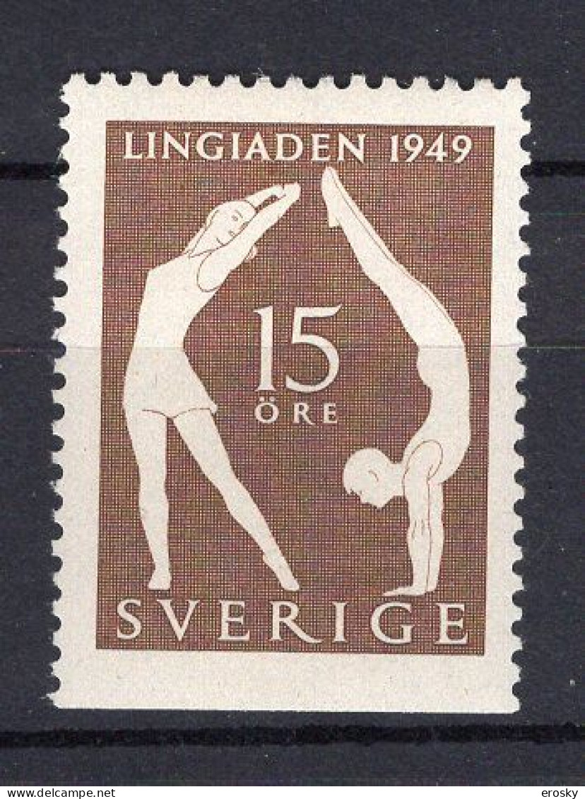 T1214 - SUEDE SWEDEN Yv N°351a * Sport - Ongebruikt