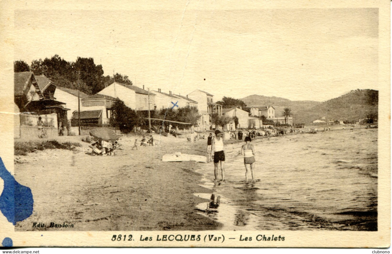 CPA -  LES LECQUES - LES CHALETS - Les Lecques