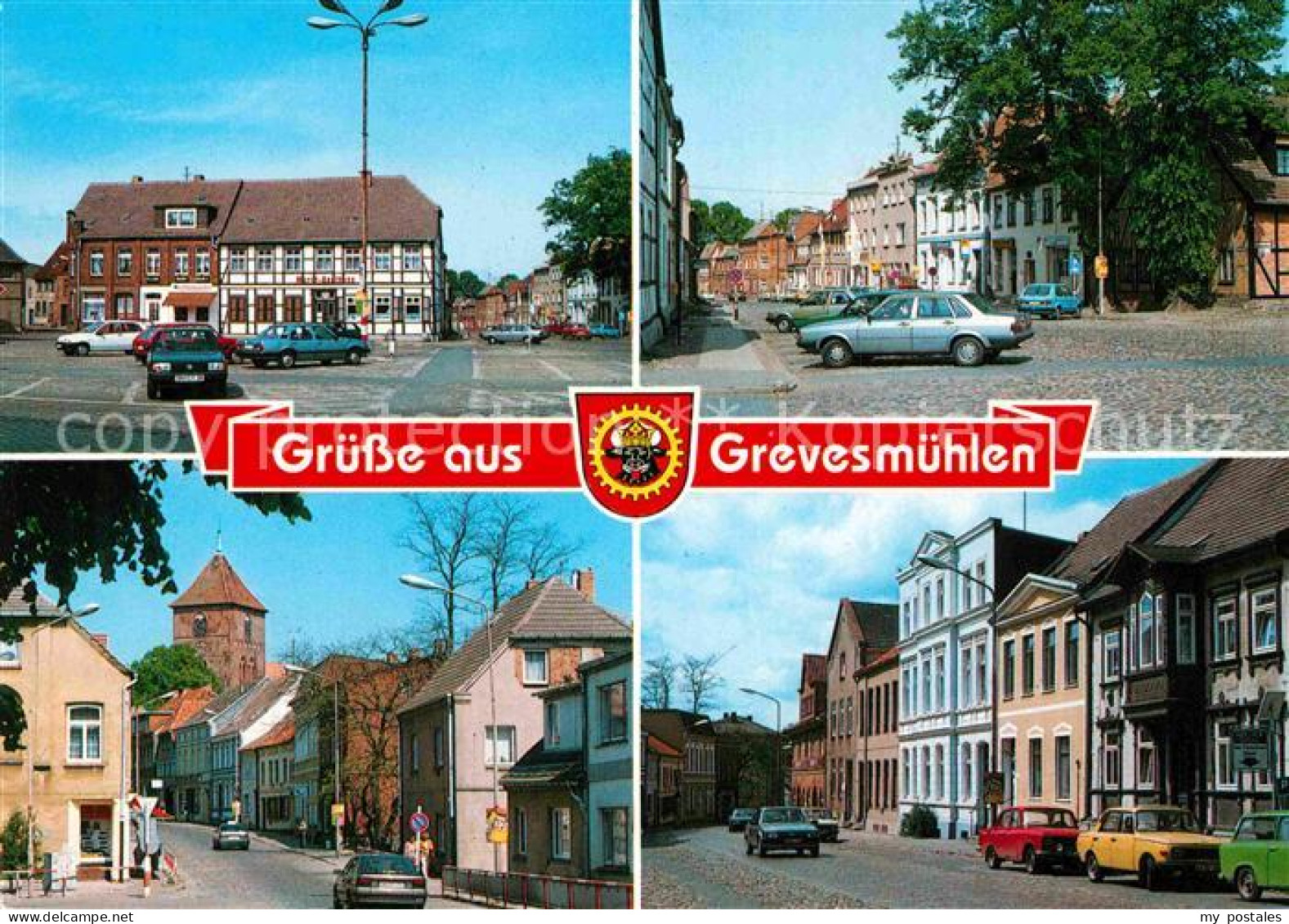 72845063 Grevesmuehlen Markt Grosse Seestrasse August Bebel Strasse Grevesmuehle - Grevesmuehlen