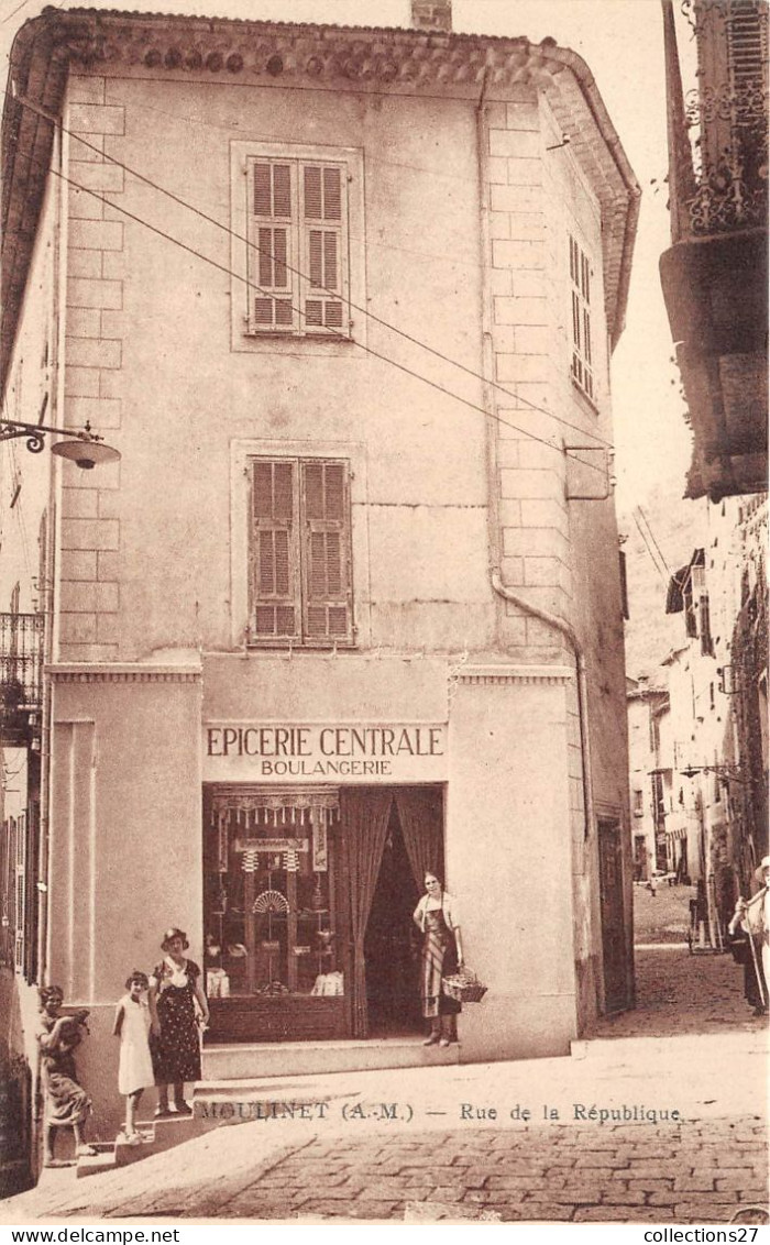 06-MOULINET- RUE DE LA REPUBLIQUE - Autres & Non Classés