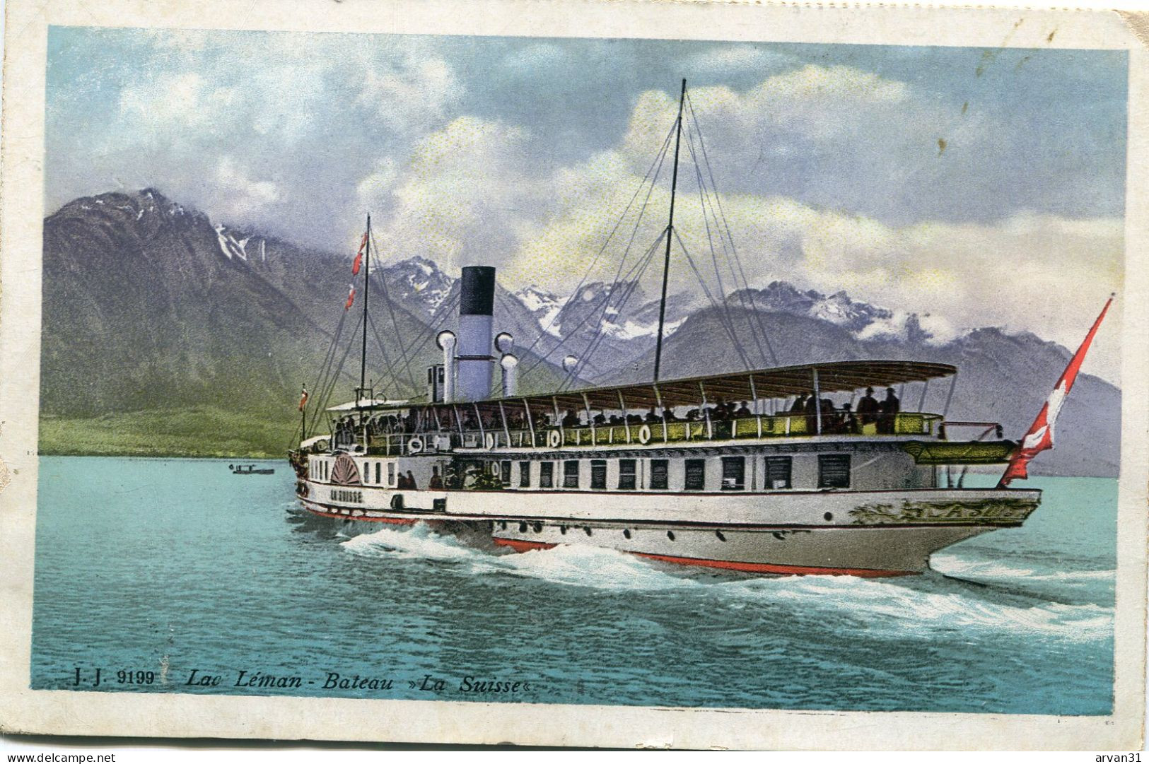 LAC LEMAN - BATEAU '' LA SUISSE ''   - - Ferries