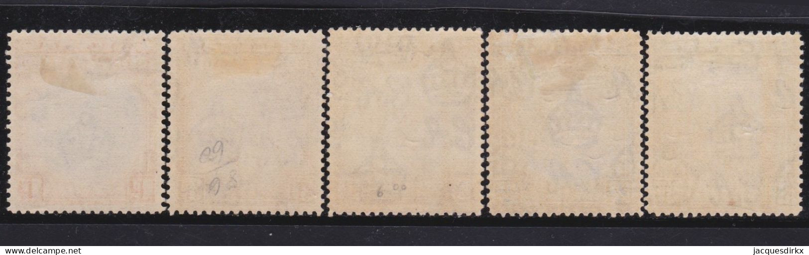 Bahamas    .  SG   .   126/130  (2 Scans)    .    Mult Script  CA   .    *      .  Mint- Hinged - 1859-1963 Kolonie Van De Kroon