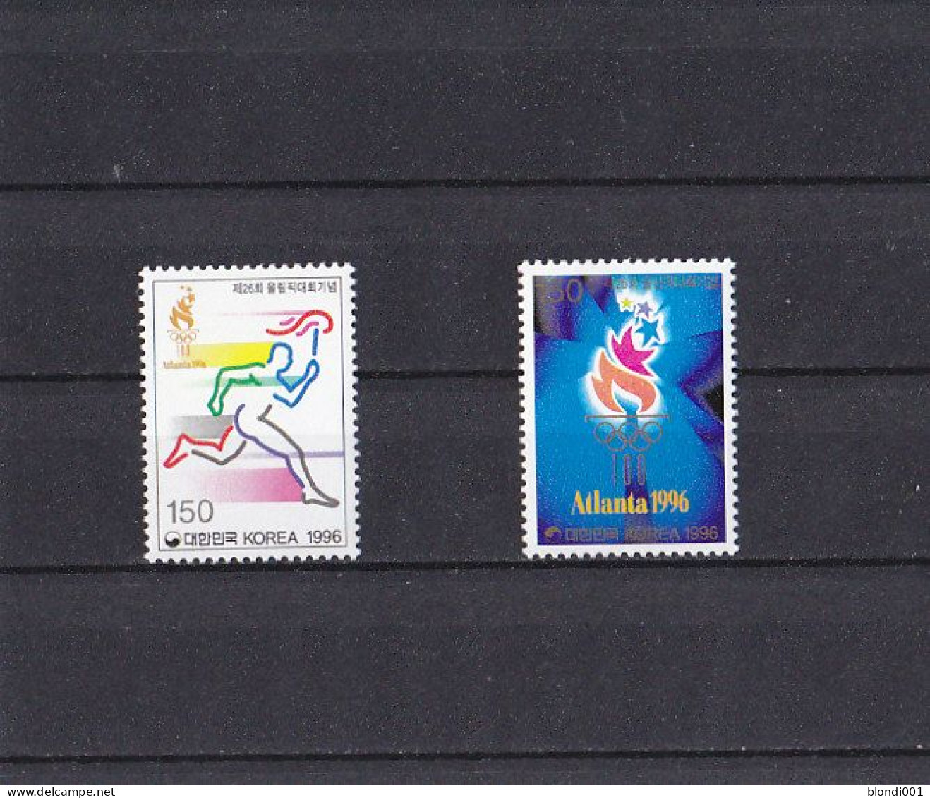 Olympics 1996 - Torch - SOUTH KOREA - Set MNH - Ete 1996: Atlanta