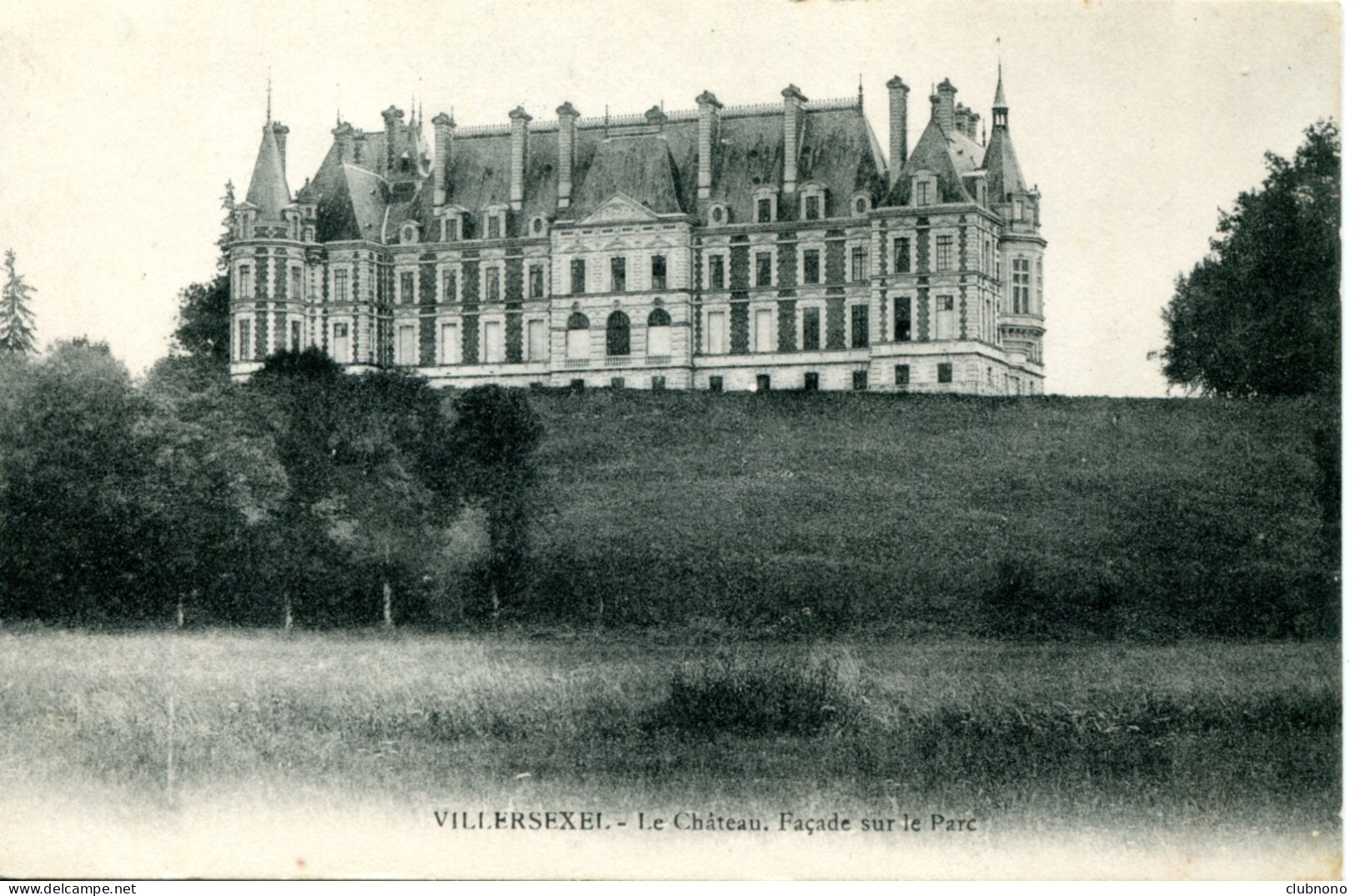 CPA - VILLERSEXEL - LE CHATEAU, FACADE SUR LE PARC - Villersexel