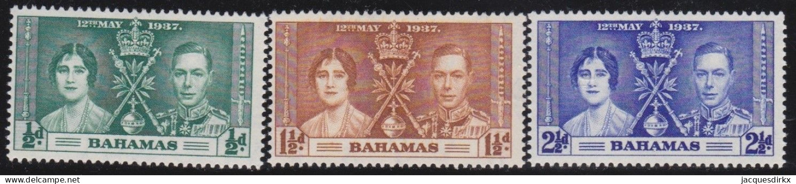 Bahamas    .  SG   .   146/148     .    **      .    MNH - 1859-1963 Colonie Britannique