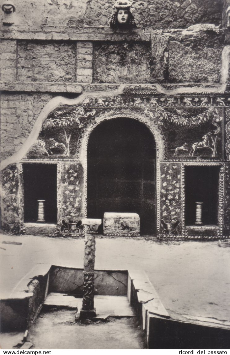 Cartolina Ercolano ( Napoli ) - Casa Del Mosaico - Ercolano