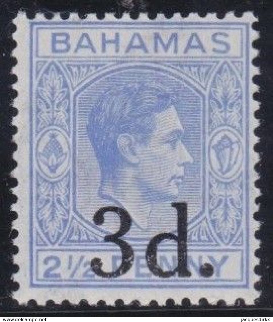 Bahamas    .  SG   .    161    .    *      .  Mint- VLH - 1859-1963 Crown Colony