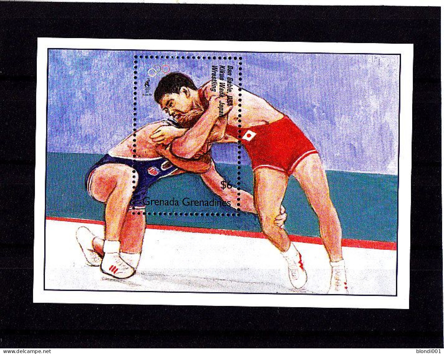 Olympics 1996 - Wrestling - GRENADINES - S/S MNH - Zomer 1996: Atlanta