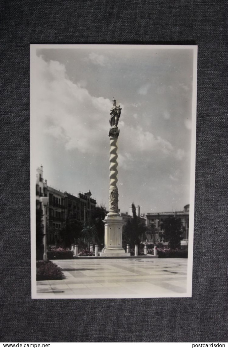 Cádiz, Monumento A Virgen  Old Postcard - Cádiz