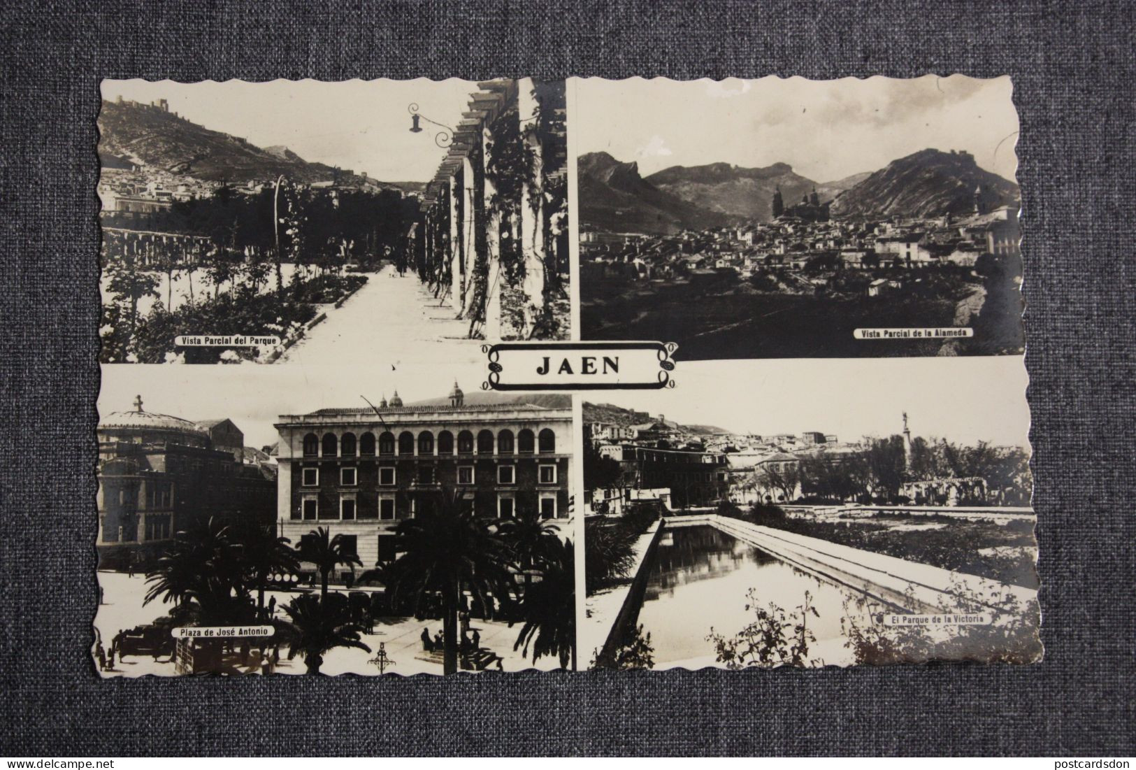 Jaen , Vista Parcial  Old Postcard - Jaén