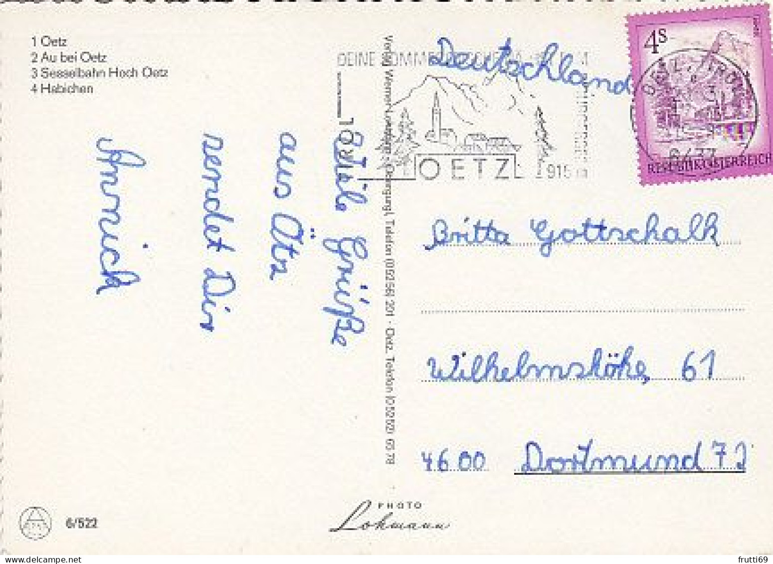 AK 203810 AUSTRIA - Oetz - Au - Habichen - Oetz