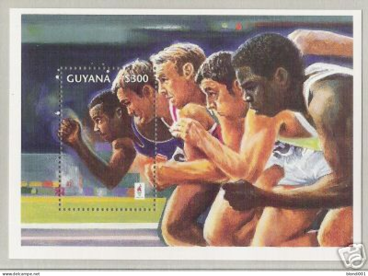 Olympics 1996 - Athletics - GUYANA - S/S MNH - Summer 1996: Atlanta