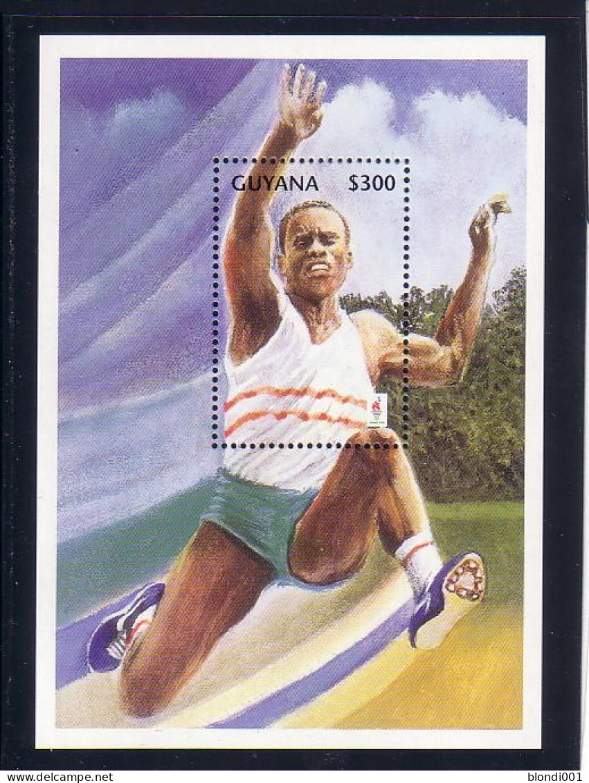 Olympics 1996 - Athletics - GUYANA - S/S MNH - Summer 1996: Atlanta