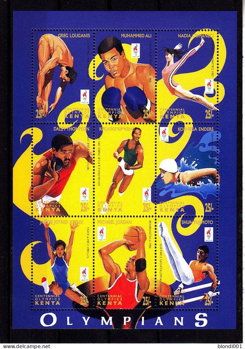 Olympics 1996 - Basketball - KENYA - Sheet MNH - Summer 1996: Atlanta