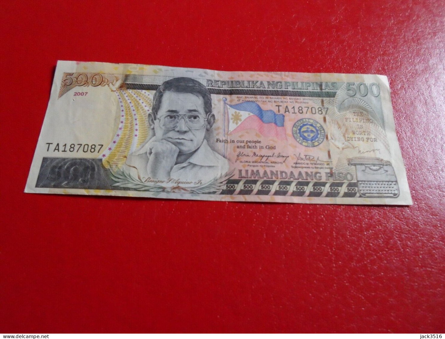 Philippine: Billet De 500 Piso 2007 - Filippijnen