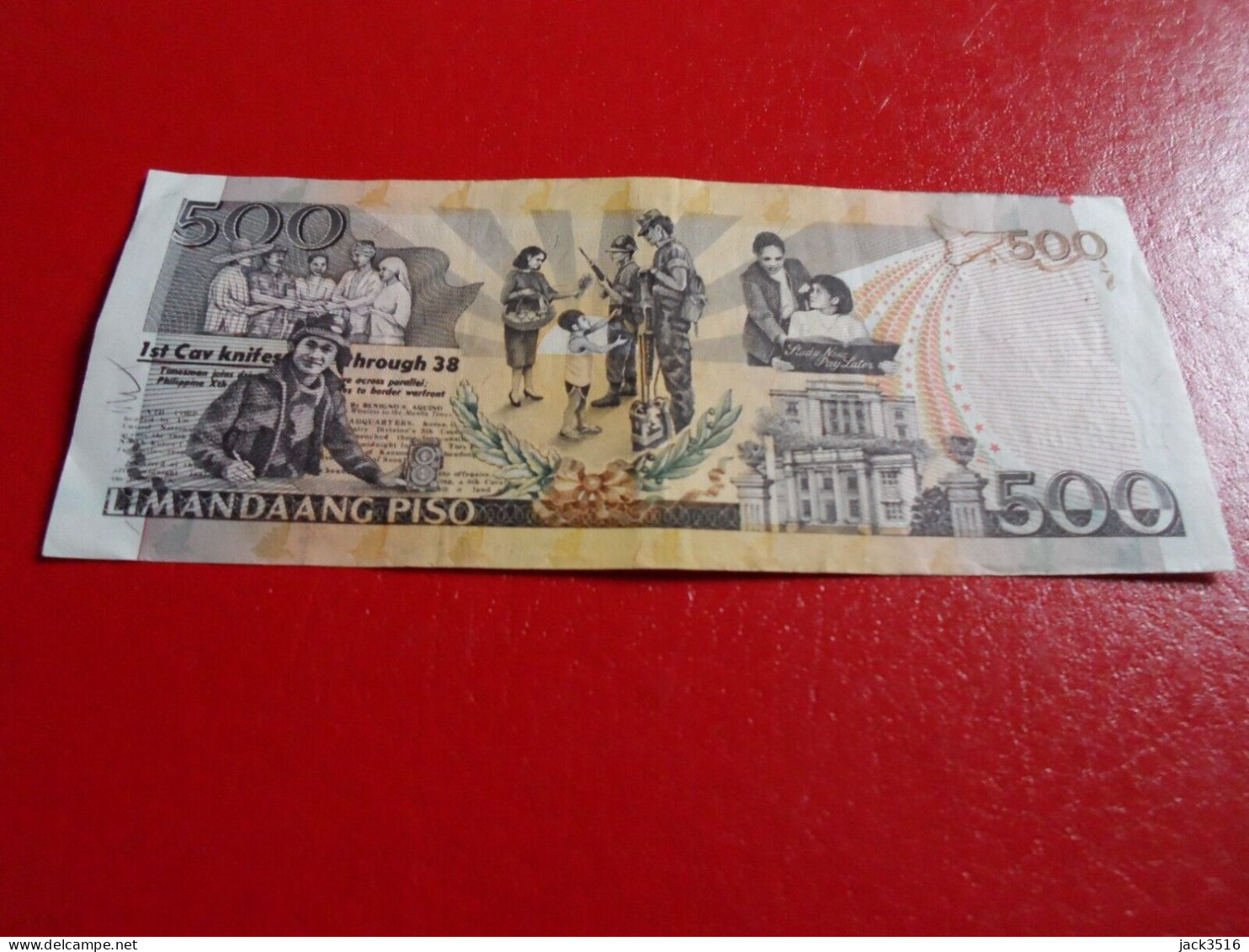 Philippine: Billet De 500 Piso 2007 - Filippine
