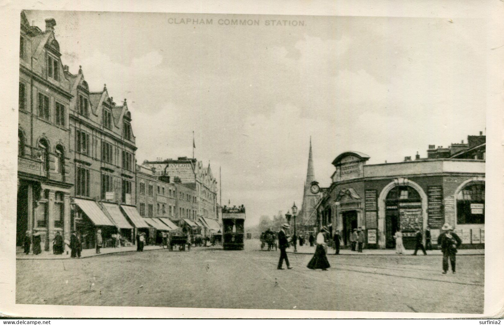 LONDON - CLAPHAM COMMON STATION   Lo1708 - London Suburbs