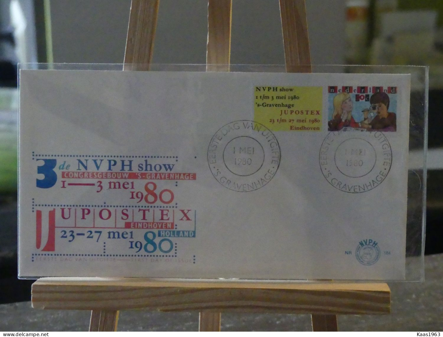 ENVELOPPE 1 ER JOUR DES PAYS-BAS. - Used Stamps