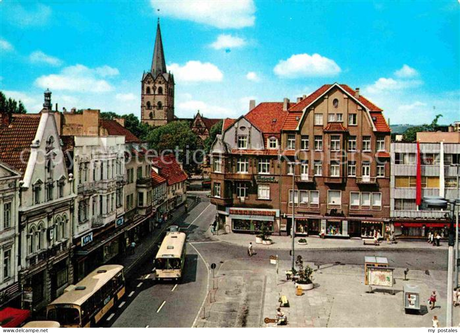 72842394 Herford Alter Markt Muensterkirche  Herford - Herford