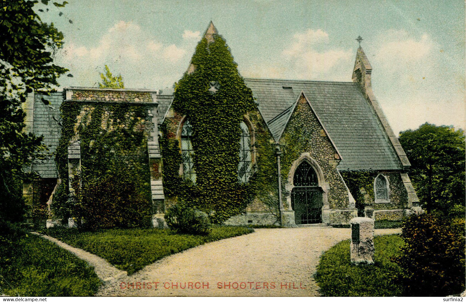 LONDON - SHOOTERS HILL - CHRIST CHURCH 1906   Lo1712 - London Suburbs