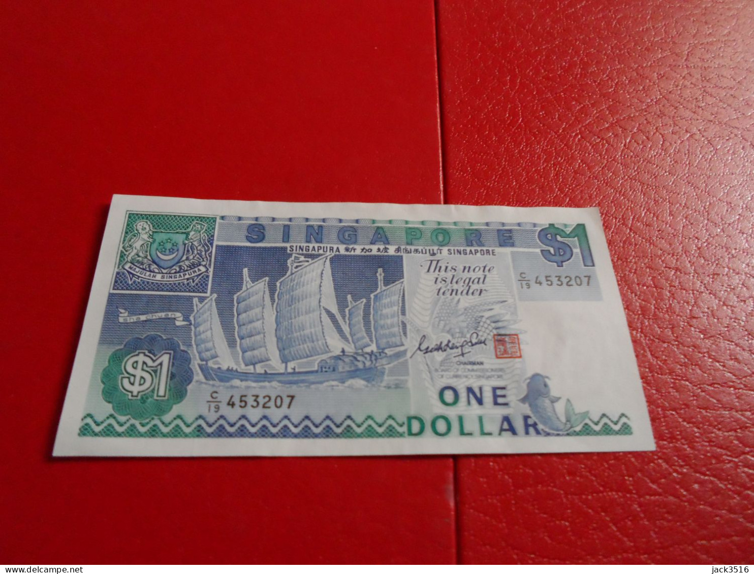 Singapour: 1 Dollar 1987 - Singapur