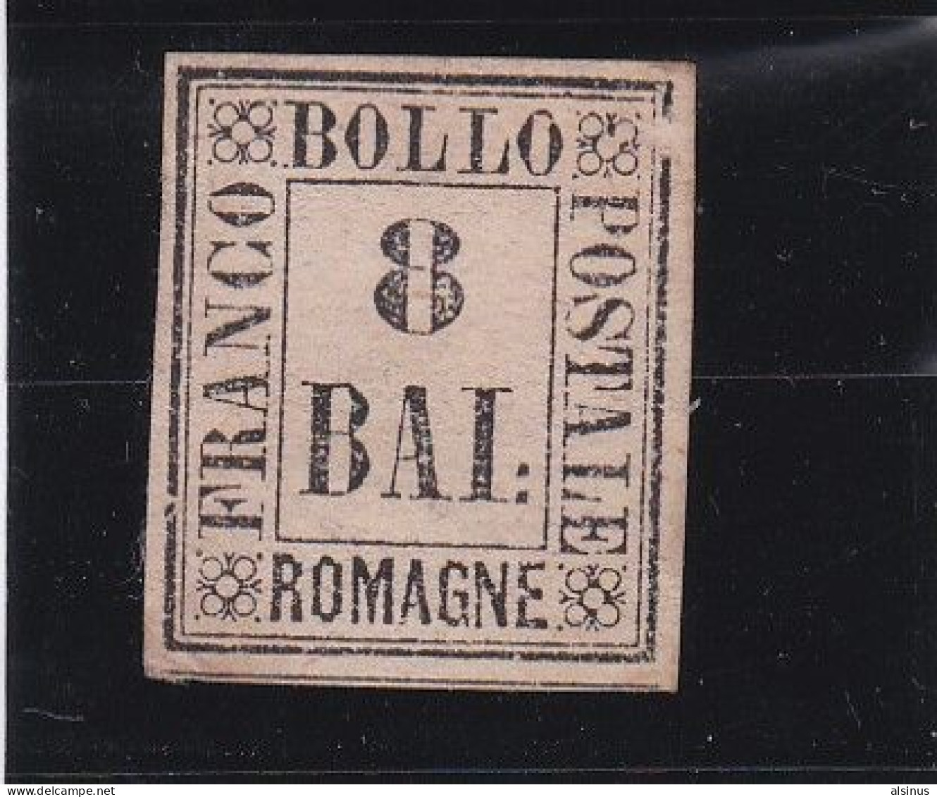 ITALIE - ROMAGNE - 1859 - 8 B ROSE - N° 8 - NEUF SANS GOMME - Romagne