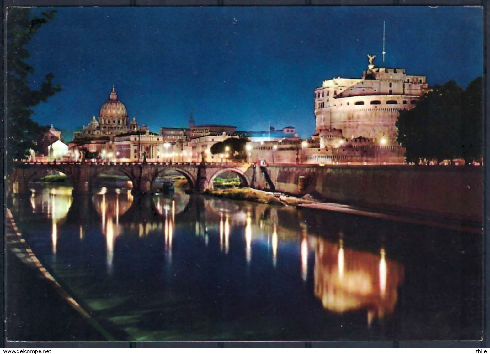 ROMA - ROME - Castel S. Angelo E San Pietro - Castel Sant'Angelo