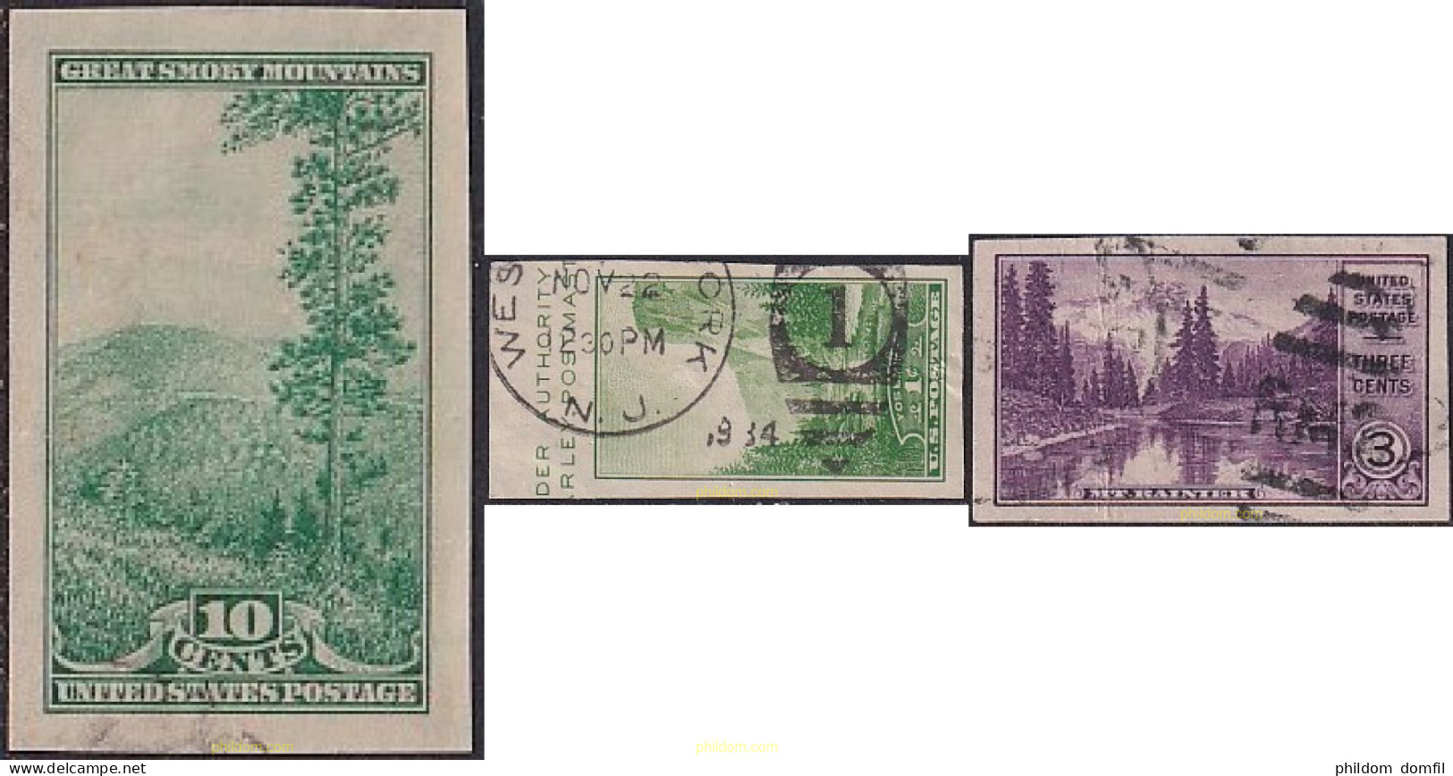 723922 MNH ESTADOS UNIDOS 1934 PARQUES NACIONALES - Unused Stamps