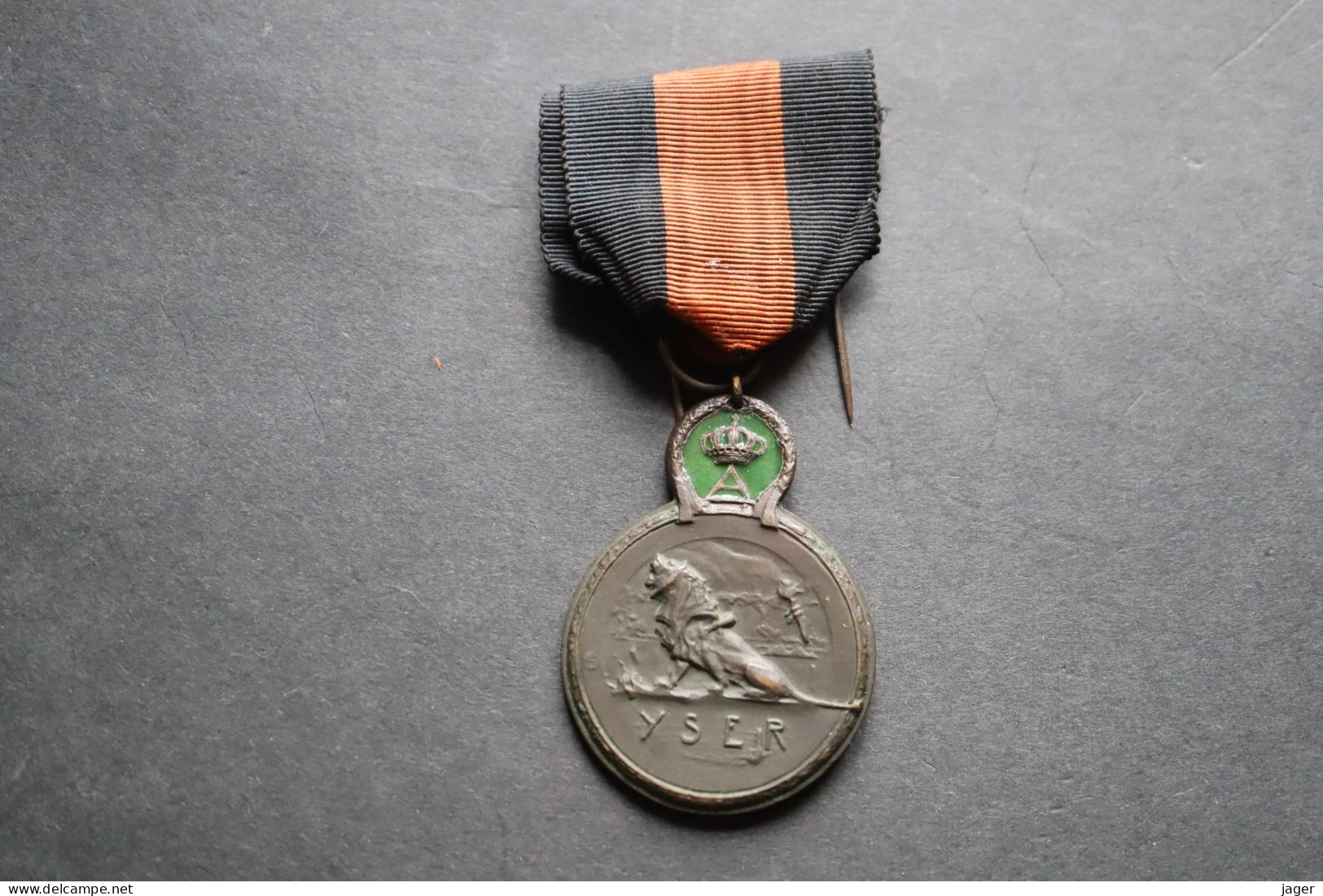 Ordre Médaille BELGIQUE WWI  Bataille De L'Yser 1914 1918 - Belgique