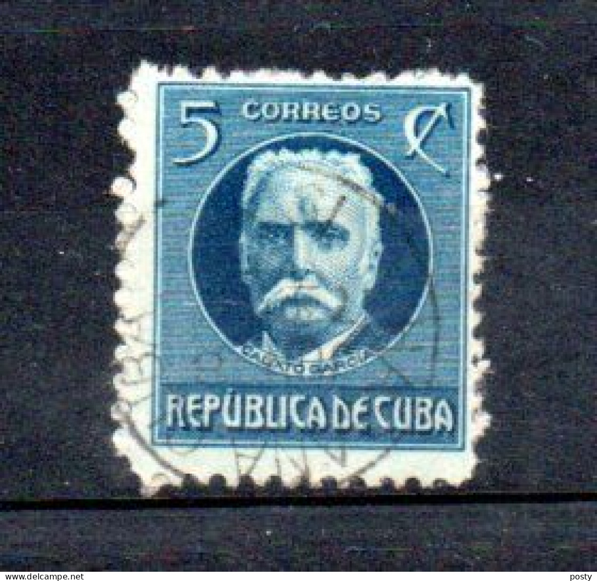 CUBA - 1917 - G.GARCIA - Oblitéré - Used - 5ç - - Used Stamps