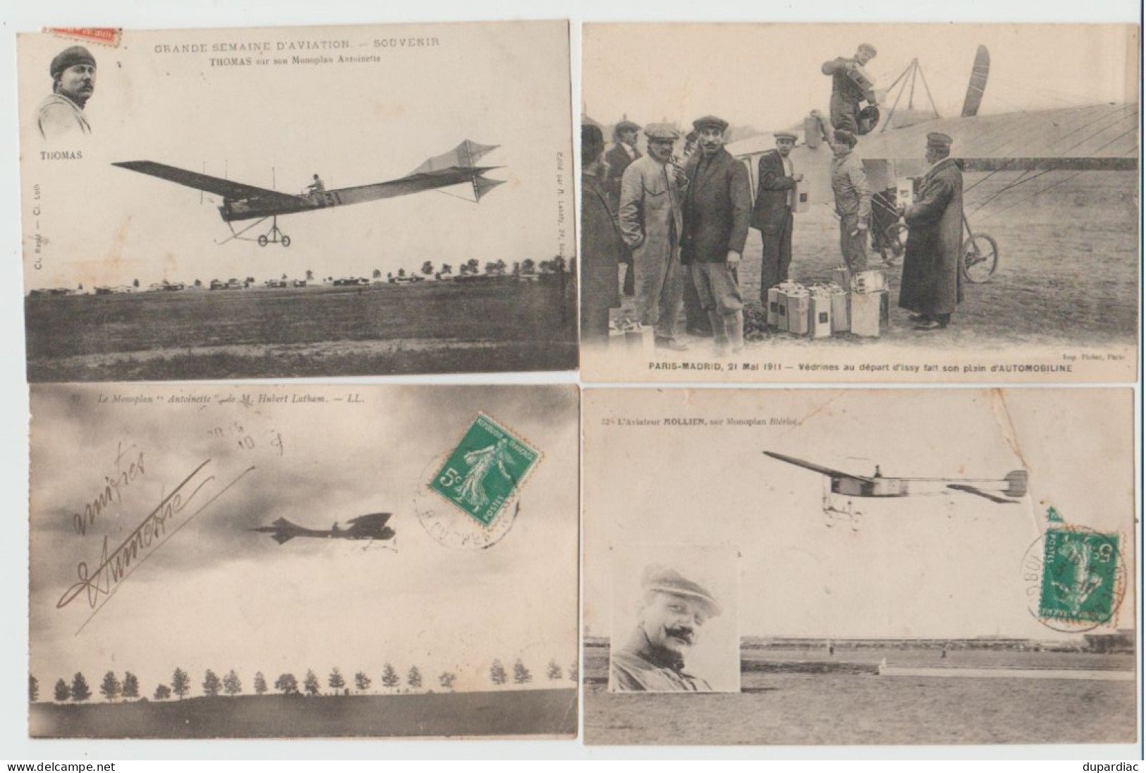 Aviation / Lot De 26 Cartes : Avions, Aviateurs, Meetings, Sport, Scènes, ... - Collezioni E Lotti