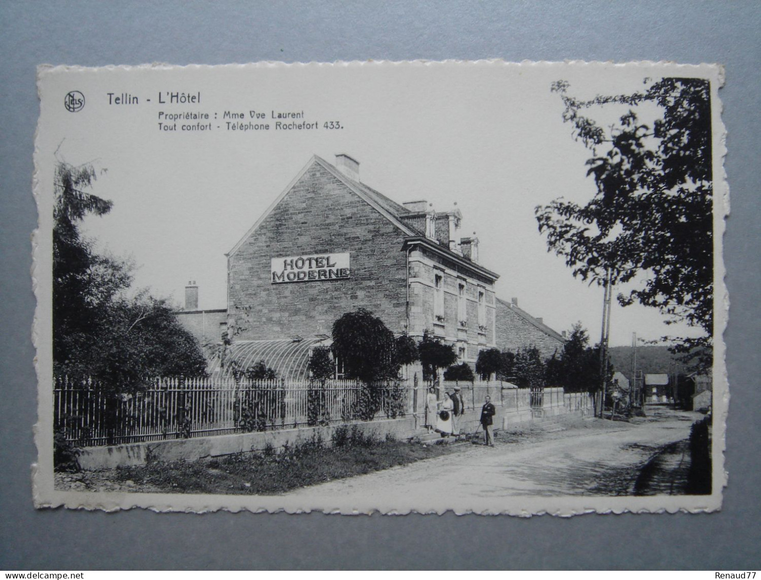 Tellin - L'Hôtel - Propriétaire : Mme Veuve Laurent - Tellin