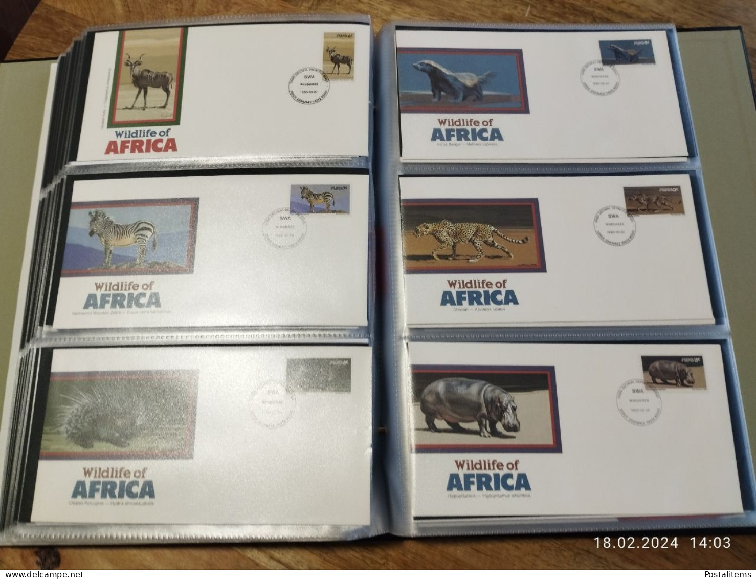 Album With Envelopes FDC Netherlands, UN, Australia, Monaco, St. Vincent, Hungary, Maldives, South Africa, - Collections (en Albums)