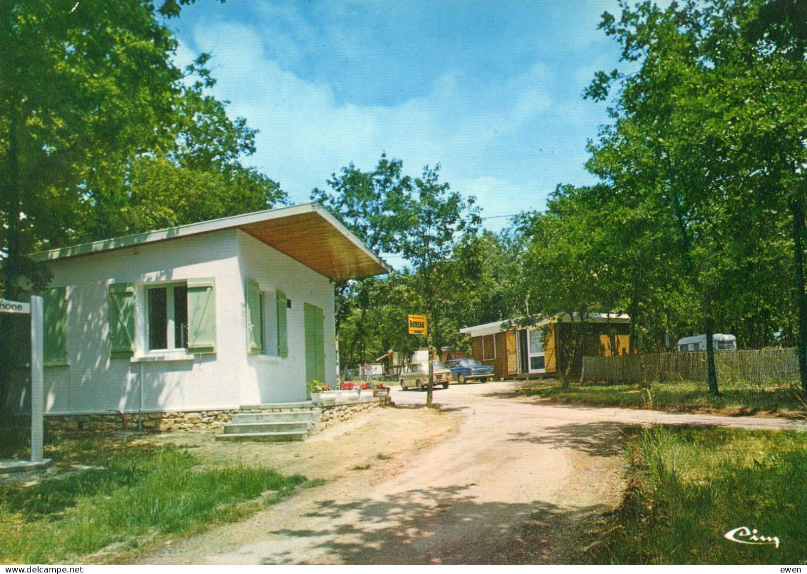 Monflanquin. Le Camping. (Années 70) - Monflanquin