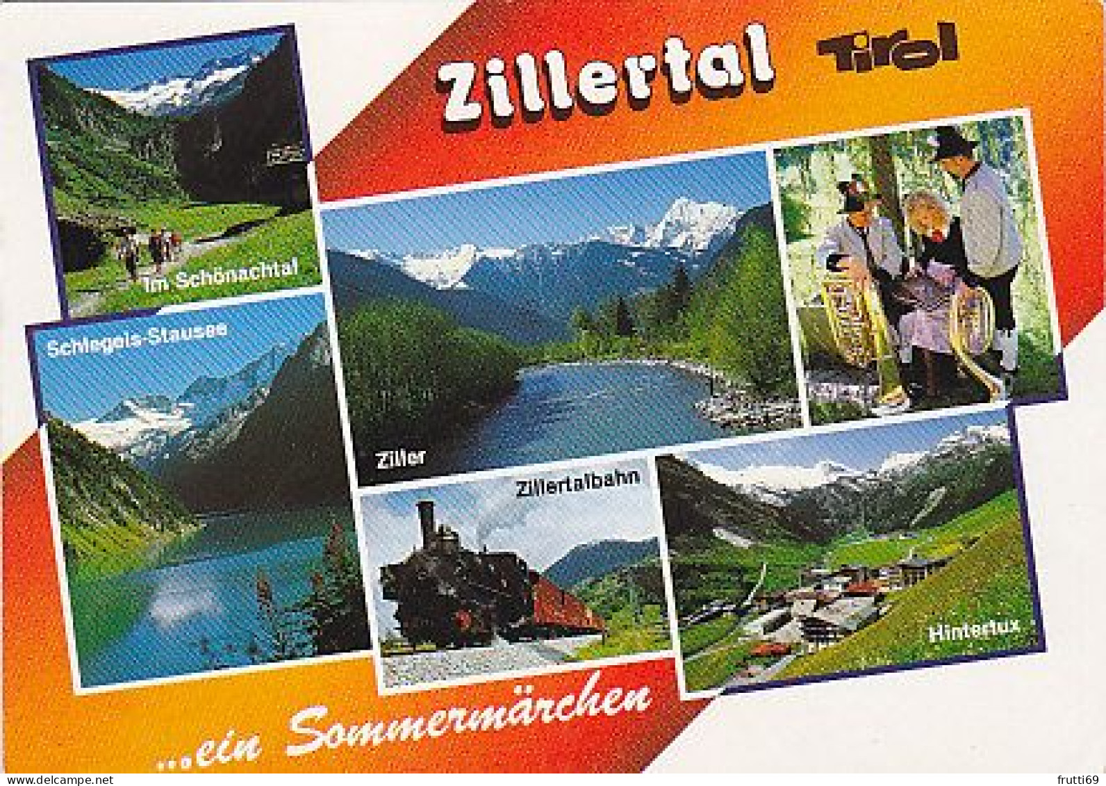AK 203840 AUSTRIA - Zillertal - Zillertal