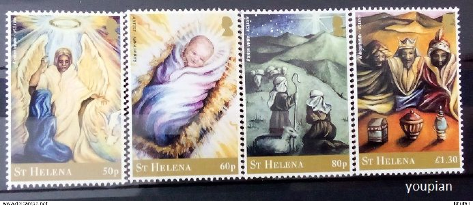 St. Helena 2020, Nativity Of Jesus, MNH Stamps Set - Saint Helena Island