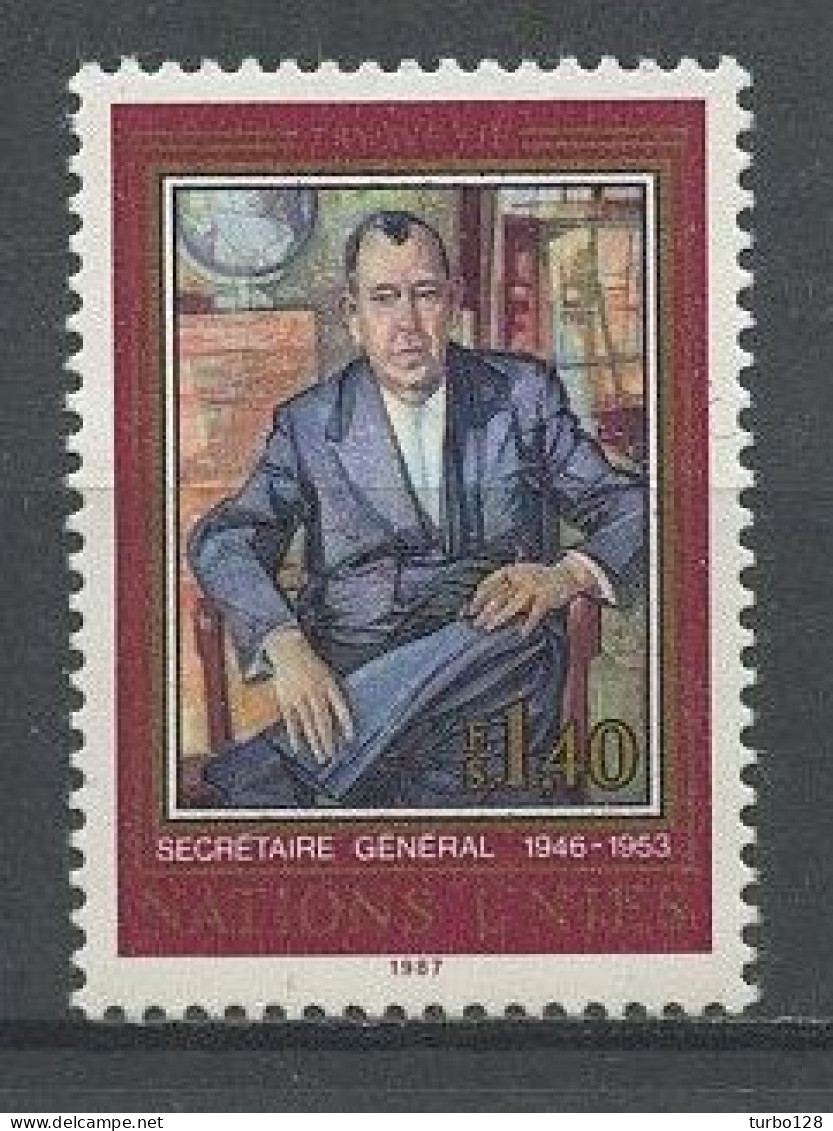 NU Genève 1987 N° 151 ** Neuf  MNH Superbe C 2.75 € Trygve Lie Secrétaire Général De L O.N.U. - Ungebraucht