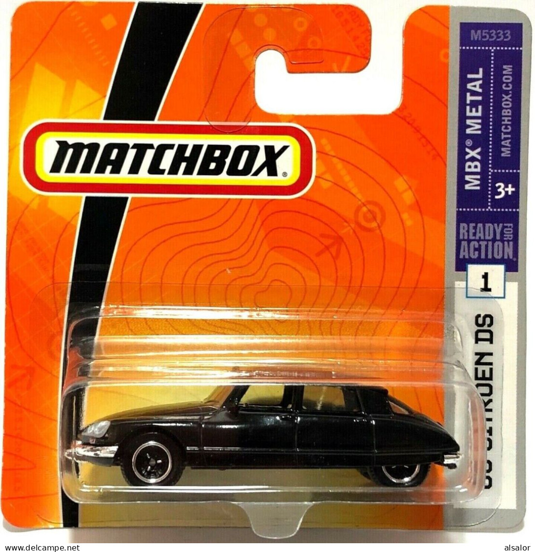 68 CITROEN DS NOIRE MATCHBOX - Matchbox (Mattel)