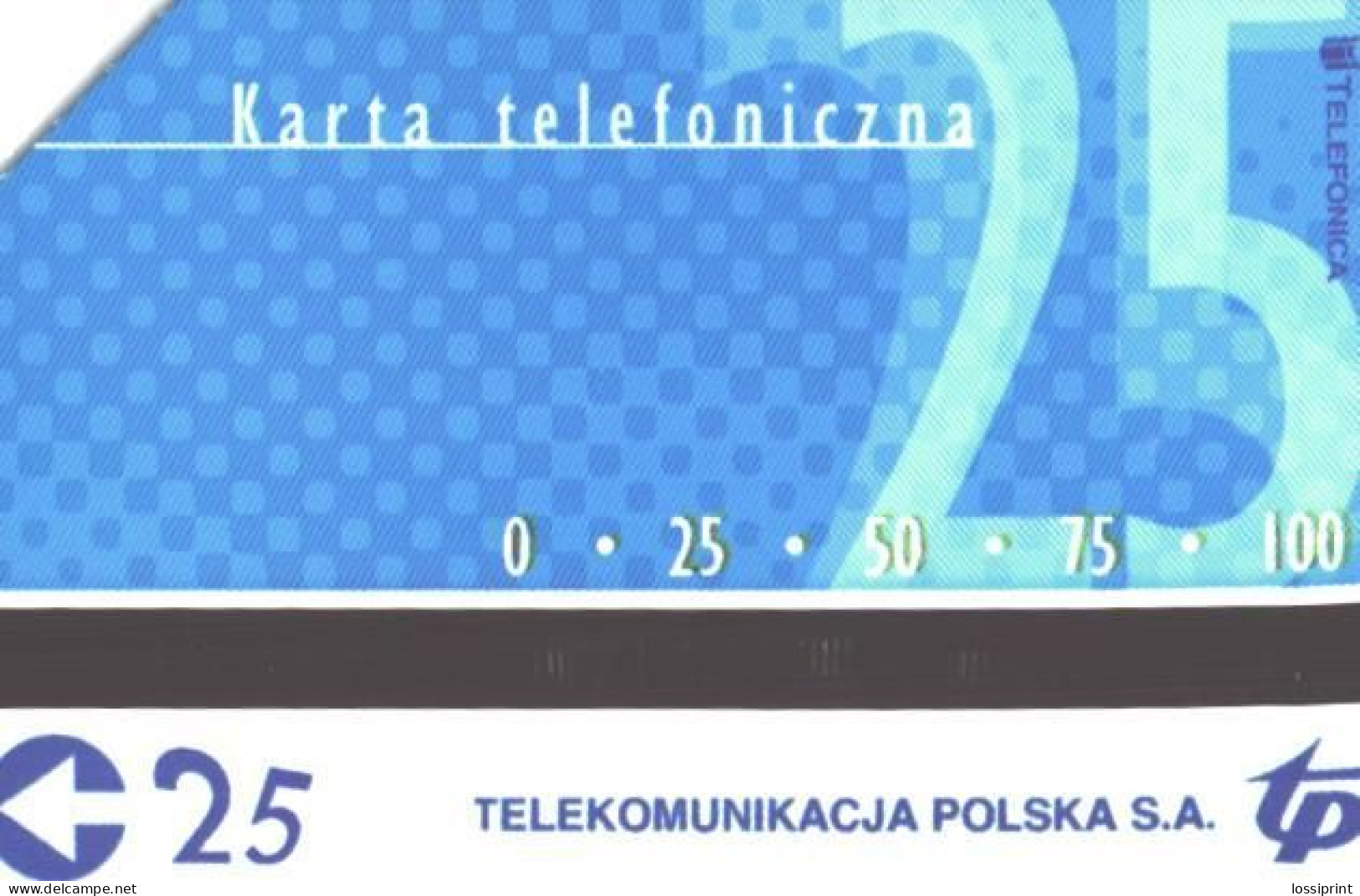 Poland:Used Phonecard, Telekomunikacja Polska S.A., 25 Units, Swinoujousie Lighthouse - Leuchttürme