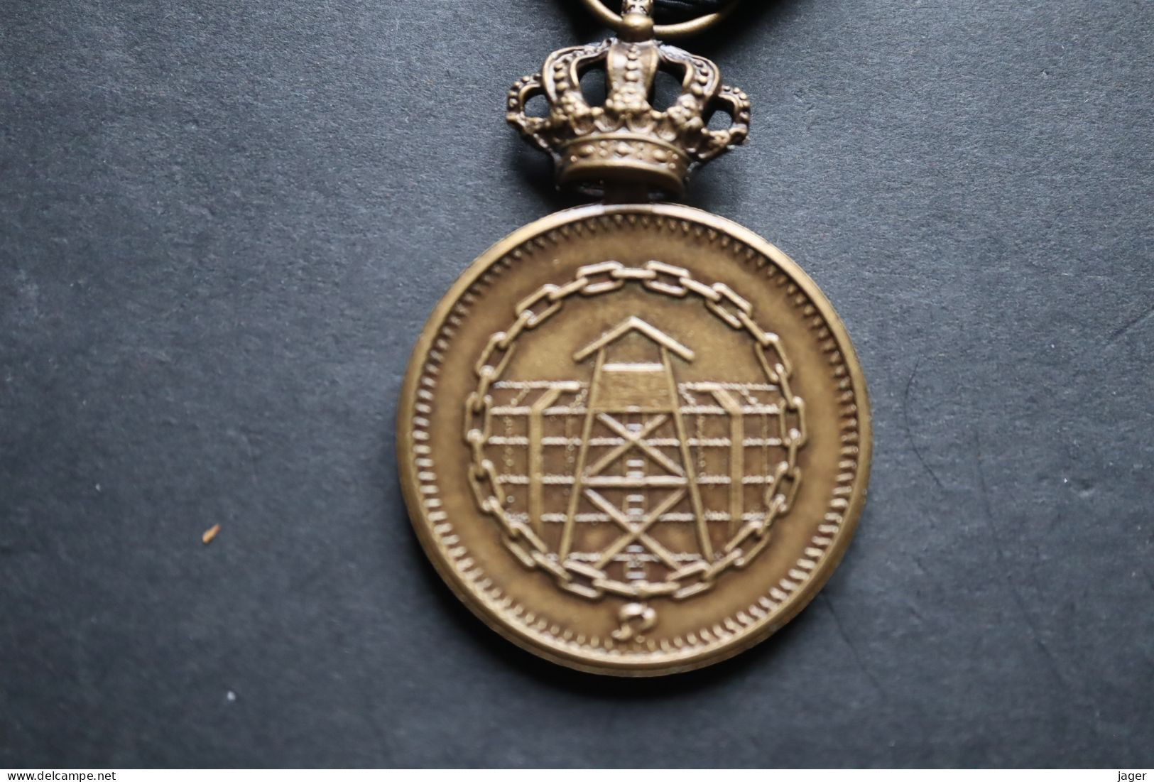 Ordre Médaille BELGIQUE 1940 1945 WWII Médaille Officielle Des Prisonniers - Bélgica