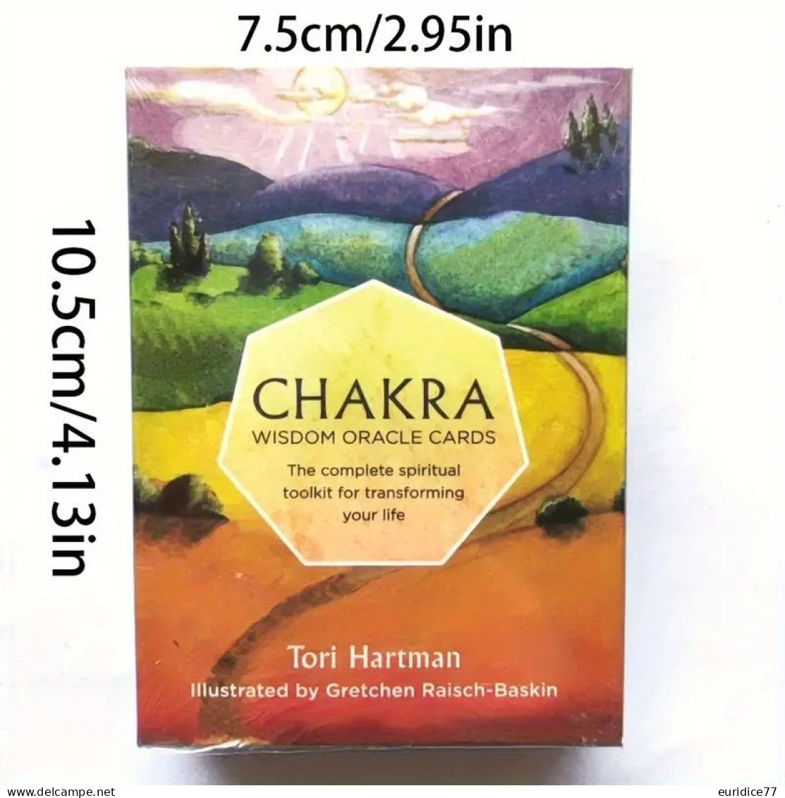 Baraja De Oráculo De Sabiduría De Los Chakras 49 Cartas - Tarot-Karten